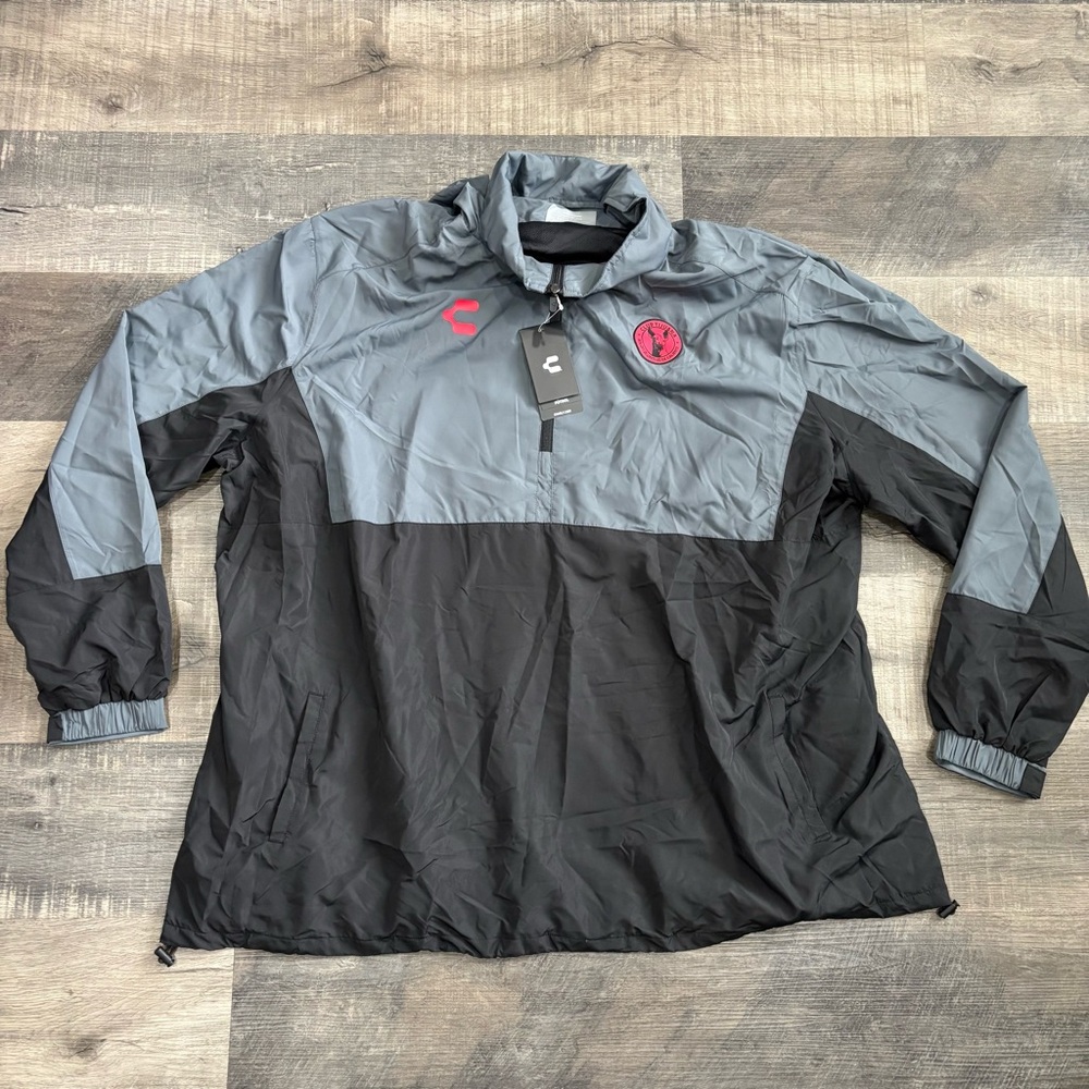 Club Tijuana Xoloitzcuintles Outdoor Quarter-Zip Jacket, 3XL, NWT